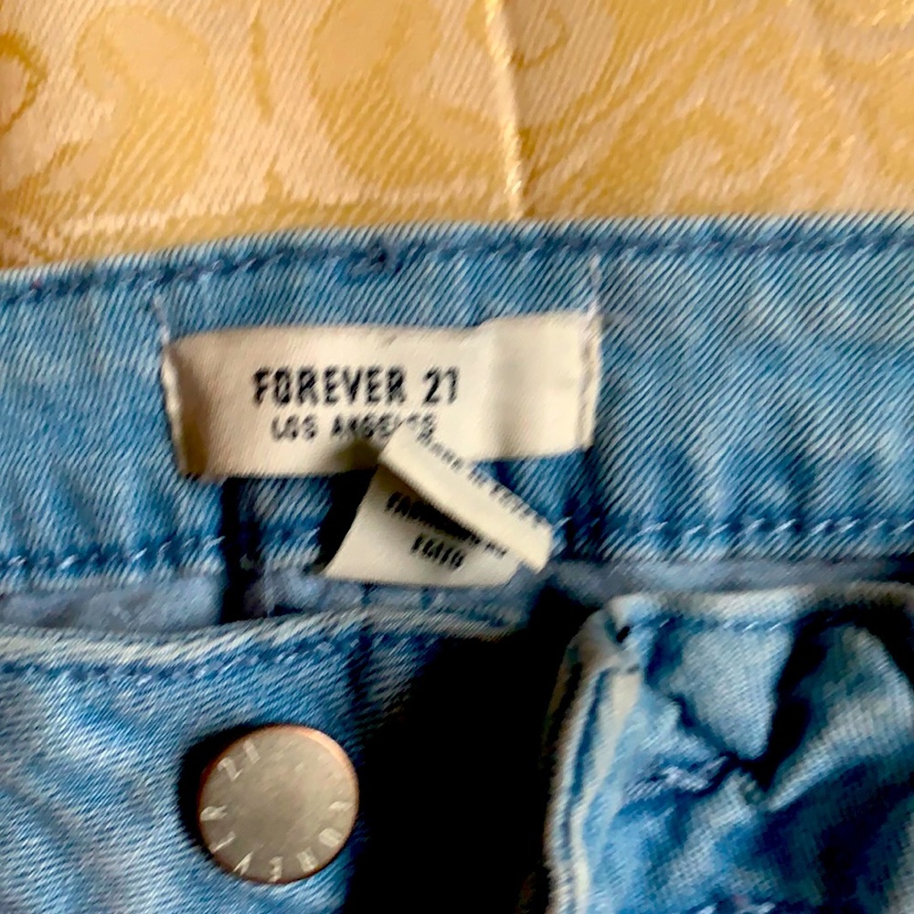 Distressed jeans